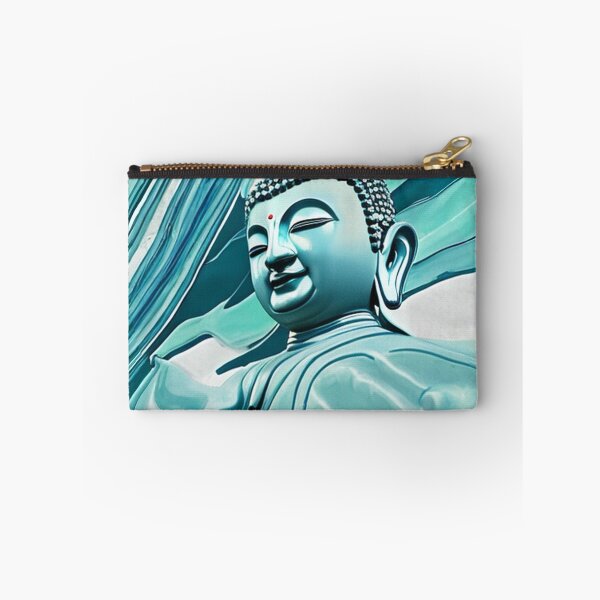 Aperçu de l'œuvre Bouddha bleu clair créée et vendue par Hmelliger.