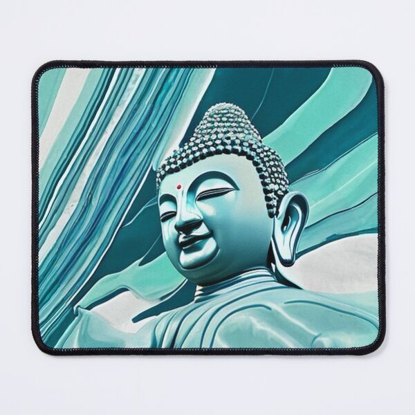 Item preview, Light blue Buddha designed and sold by Hmelliger.