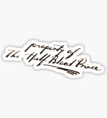 Half-Blood Prince Sticker