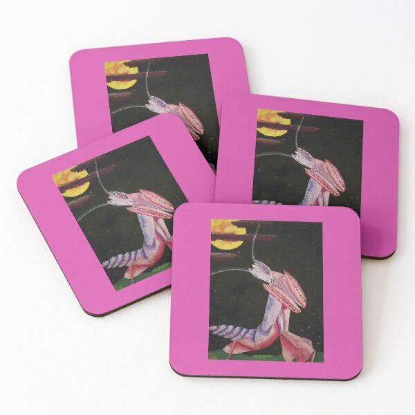 Item preview, Watercolor painting of an Orchid Mantis designed and sold by Joe Mogel.