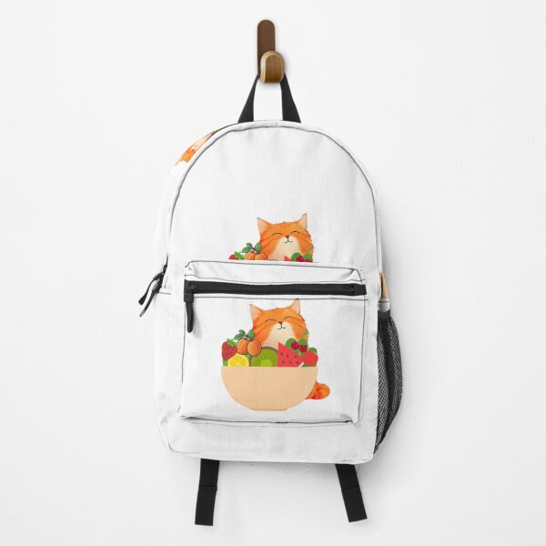 Item preview, Cute Fat Orange Cat in the Summer Fruit bowl designed and sold by RoadMail.