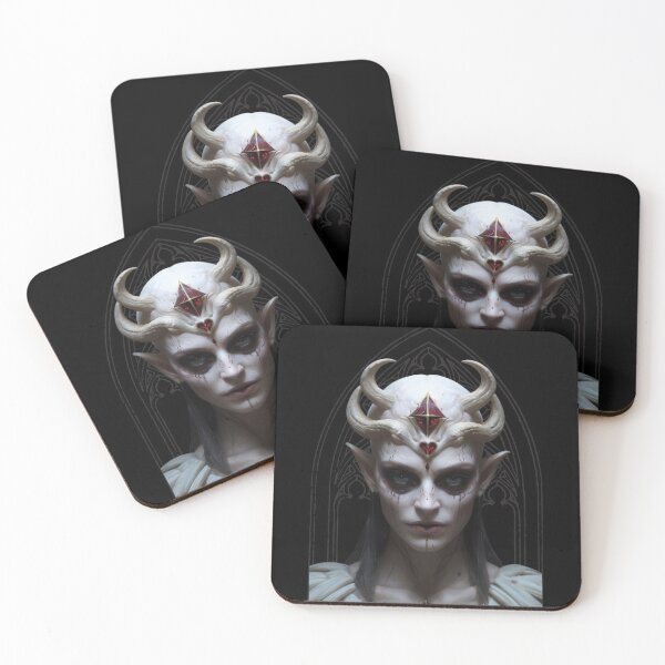 Item preview, Queen of Darkness, Horned efl, Terrible Beauty, Digital Art designed and sold by 72artteam.