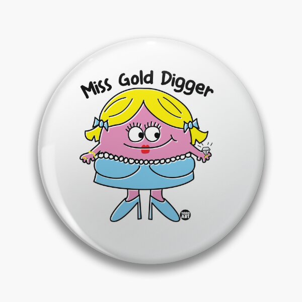 Item preview, LIL LOSERS - MISS GOLD DIGGER designed and sold by TODD GOLDMAN.