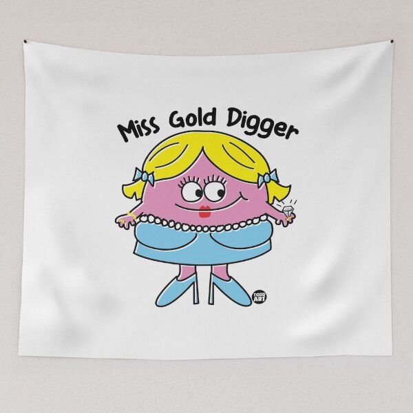 Item preview, LIL LOSERS - MISS GOLD DIGGER designed and sold by TODD GOLDMAN.