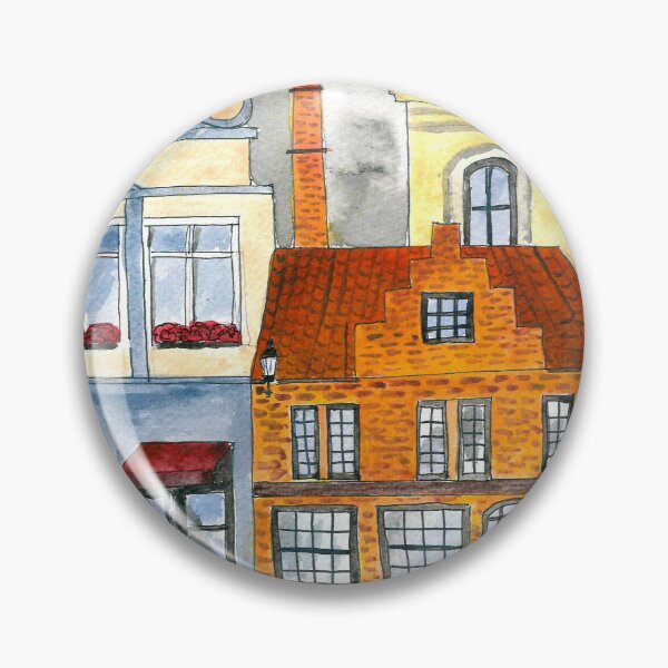 Item preview, ilustración de la calle designed and sold by PocketScapes.