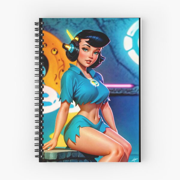 Item preview, Colorida chica espacial estilo años 80 Betty designed and sold by NPC-Trader.