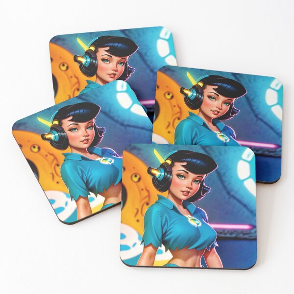 Item preview, Colourful Space Girl 80s Style Betty  designed and sold by NPC-Trader.