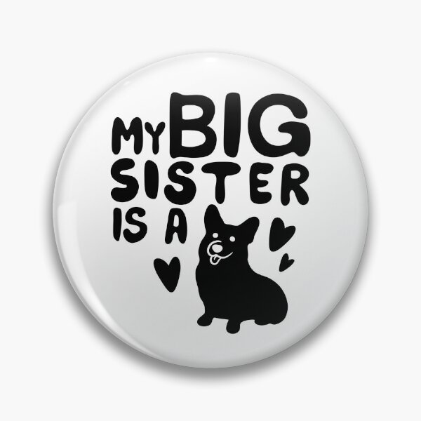 Item preview, Big Sister Dog  designed and sold by DrawsCutePaws.