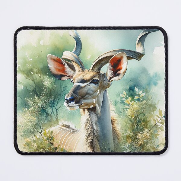 Item preview, Majestic Kudu: A Striking Portrait of African Wilderness designed and sold by The Digital Compass.