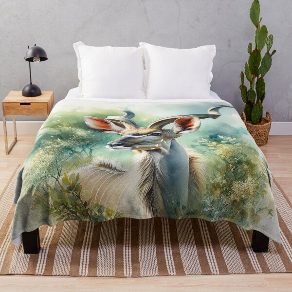 Item preview, Majestic Kudu: A Striking Portrait of African Wilderness designed and sold by The Digital Compass.