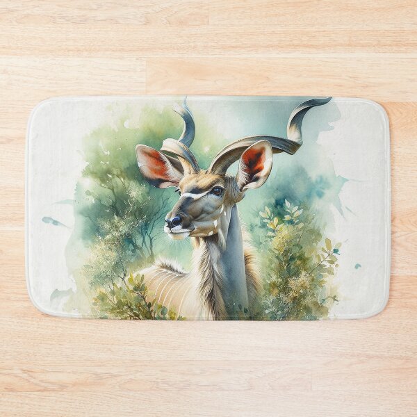 Item preview, Majestic Kudu: A Striking Portrait of African Wilderness designed and sold by The Digital Compass.