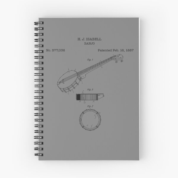 Item preview, Banjo Patent Banjo Player Bluegrass Music Banjo Gear designed and sold by DynamicDesign.