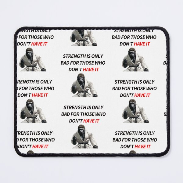 Item preview, STRENGTH IS ONLY BAD designed and sold by AmazingBackDrop.