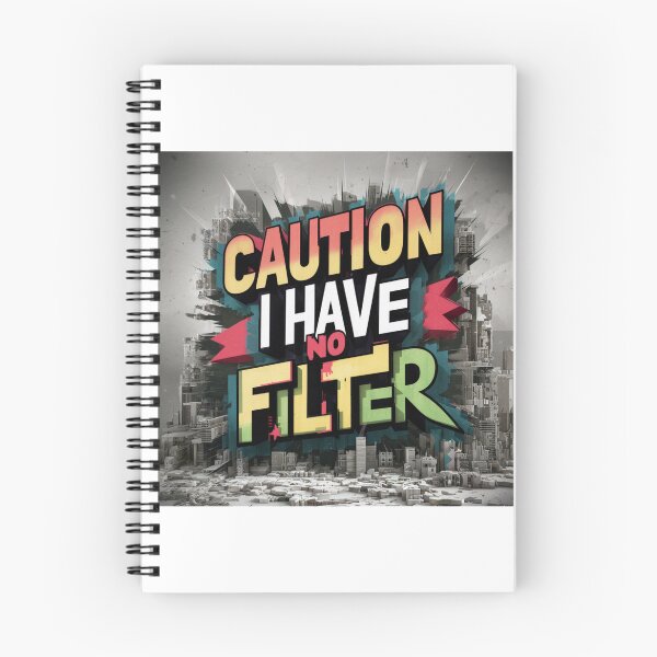 Item preview, caution i have no filter designed and sold by Royalty0464.