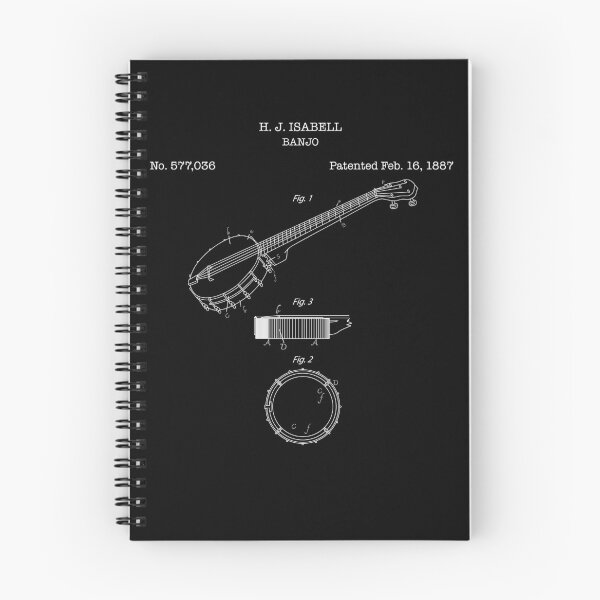 Item preview, Banjo Patent Banjo Player Bluegrass Music Banjo Gear designed and sold by DynamicDesign.