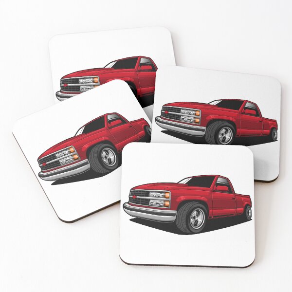 Item preview, Chevrolet Silverado Red designed and sold by vektoranda.