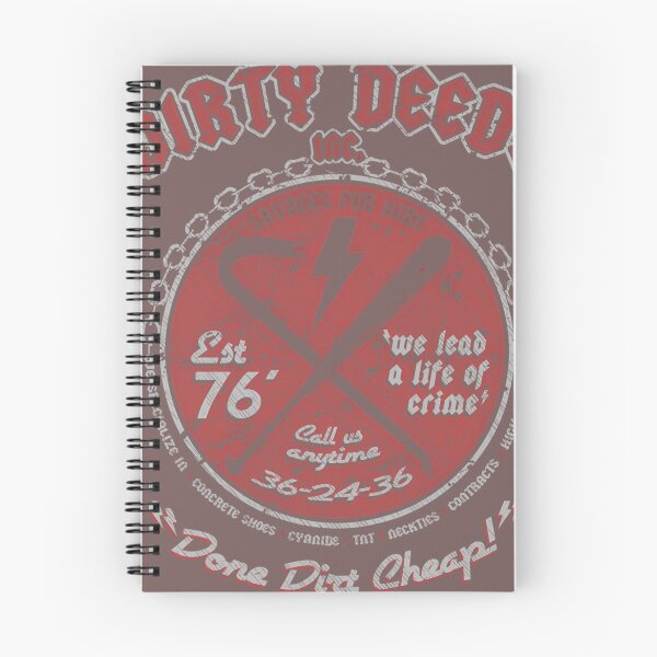 Item preview, Dirty Deeds designed and sold by MarkiConner.