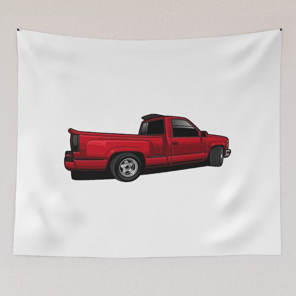 Item preview, Chevrolet Silverado Red designed and sold by vektoranda.