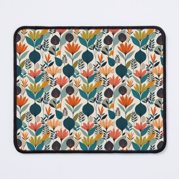 Item preview, Retro Mid Century Modern Botanical Leaves designed and sold by Prints and Lifestyle.