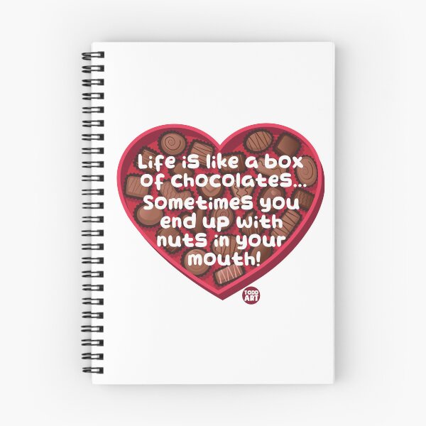 Item preview, Life Is Like a Box Of Chocolates... Sometimes You End Up With Nuts In Your Mouth! designed and sold by TODD GOLDMAN.