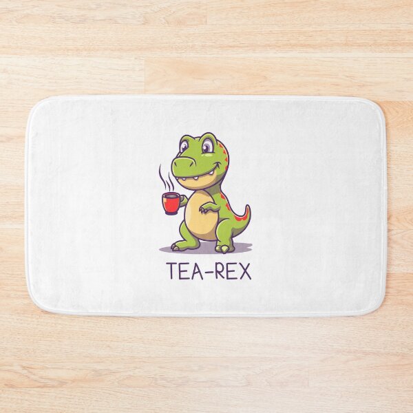 Item preview, Tea rex dinosaur dino t-rex cute drink coffee designed and sold by w1ckerman.
