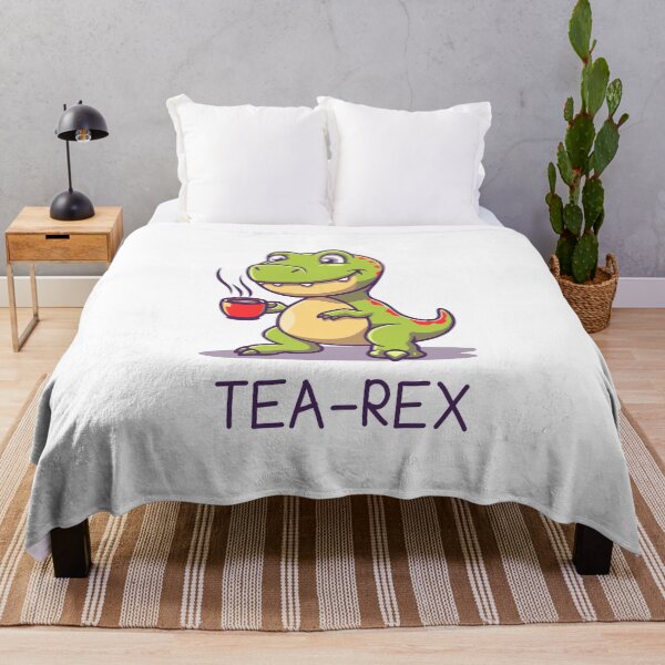 Item preview, Tea rex dinosaur dino t-rex cute drink coffee designed and sold by w1ckerman.