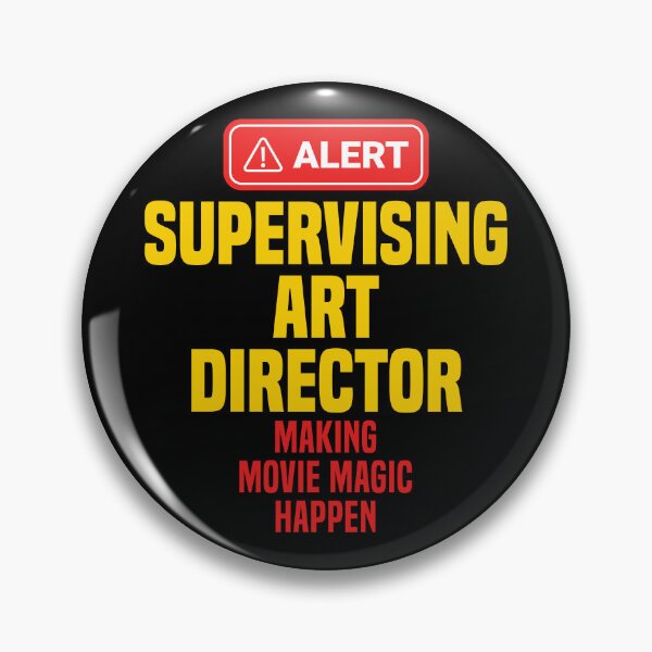 Item preview, Supervising Art Director Making Movie Magic Happen designed and sold by NermilioDesigns.