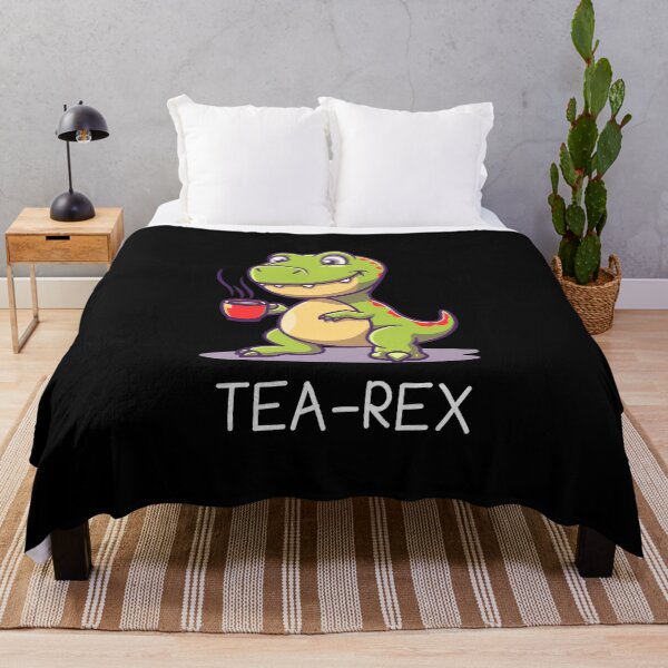 Item preview, Tea rex dinosaur dino t-rex cute drink coffee designed and sold by w1ckerman.