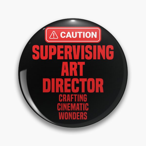 Item preview, Supervising Art Director Crafting Cinematic Wonders designed and sold by NermilioDesigns.