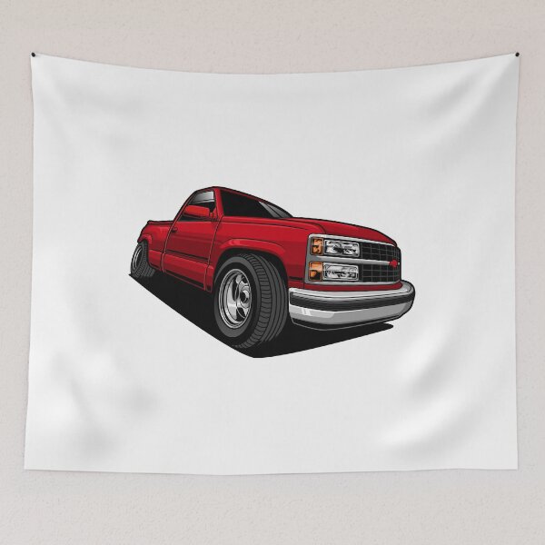 Artikelvorschau, Chevrolet Silverado Red entworfen und verkauft von vektoranda.