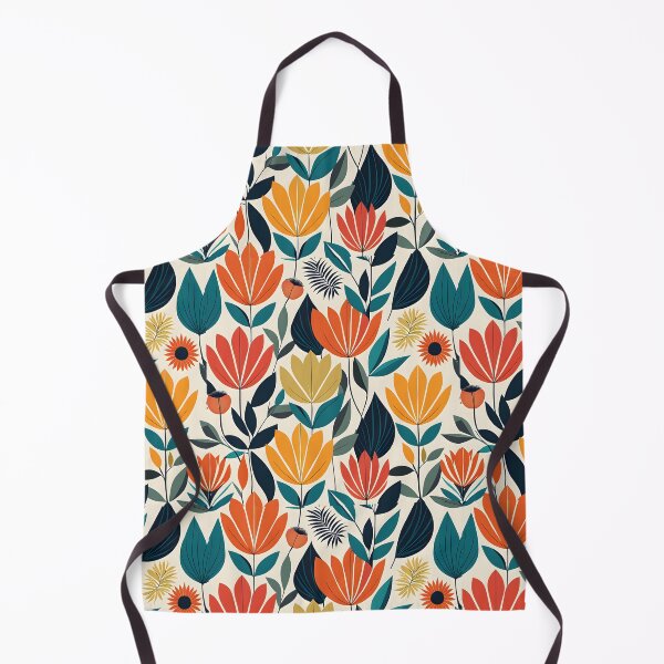 Item preview, Retro Mid Century Modern Botanical Leaves designed and sold by Prints and Lifestyle.