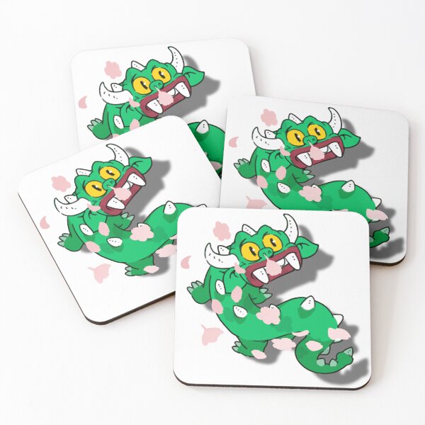Item preview, Hodag amidst the fluttering cherry blossoms designed and sold by COOLKJS0.
