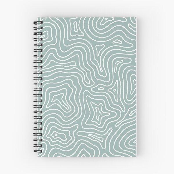 Item preview, Topographic- Aloe Blue designed and sold by Studio-Ithelda.