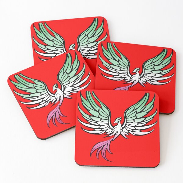 Item preview, Majestic Abrosexual Pride Flag Phoenix, Abrosexual Pride Design designed and sold by Travelslightly.