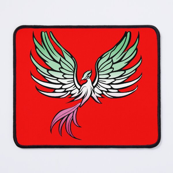 Item preview, Majestic Abrosexual Pride Flag Phoenix, Abrosexual Pride Design designed and sold by Travelslightly.