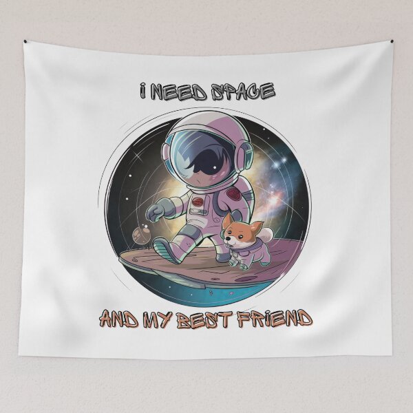 Item preview, I need space and My best Friend #2 designed and sold by TomaszMaternia.