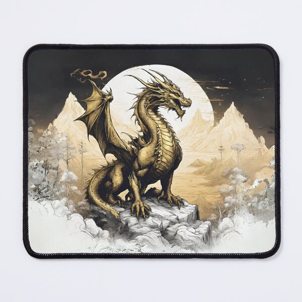 Item preview, Golden Dragon designed and sold by letsgetinspired.