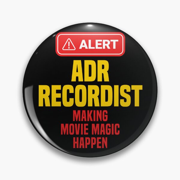 Item preview, ADR Recordist Making Movie Magic Happen designed and sold by NermilioDesigns.