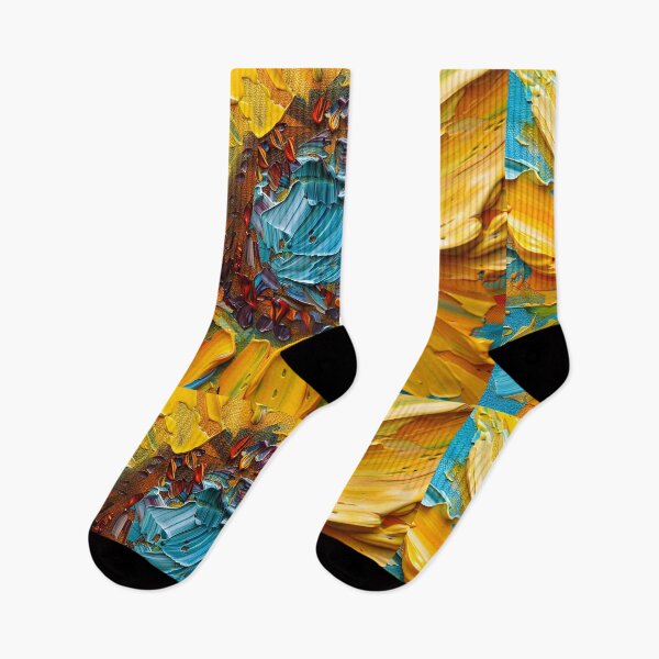 Item preview, Timeless Charm - Sunflower's Vibrant Tale in Fauvist, Impressionist, and Cubist Elegance designed and sold by OlfactoART Studio.