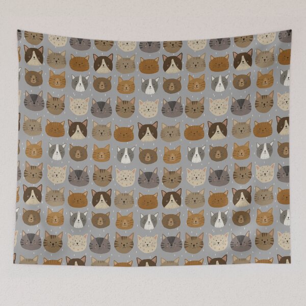 Item preview, Stack of Cats Brown designed and sold by helenpea.