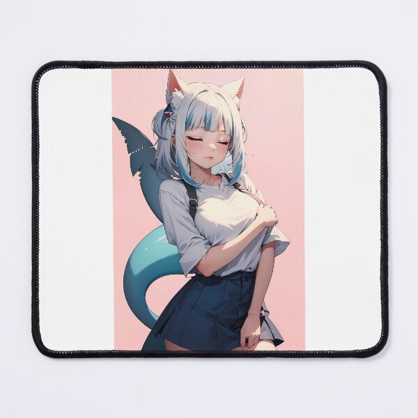 Item preview, Pastel Gawr Gura - Hololive Virtual Youtuber Fanart designed and sold by iloveanimechibi.