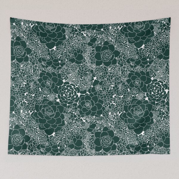Item preview, Succulent Pattern- Sansevieria Green designed and sold by Studio-Ithelda.