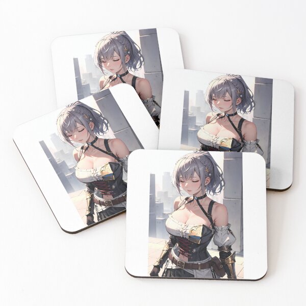Item preview, Shirogane Noel - Hololive Virtual Youtuber Fanart designed and sold by iloveanimechibi.