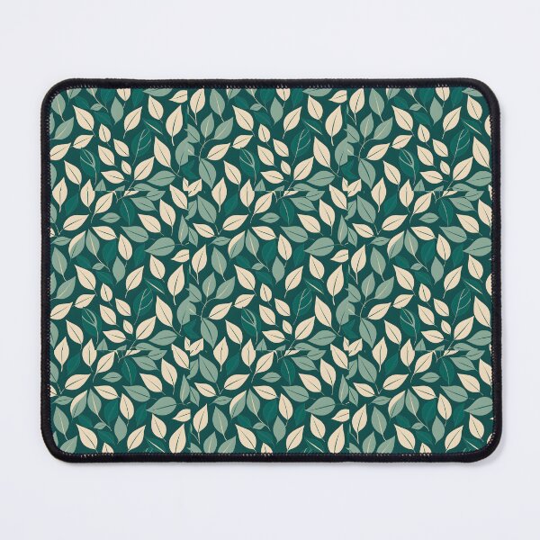 Item preview, Retro Mid Century Modern Botanical Leaves Leaves, Mint   designed and sold by Prints and Lifestyle.