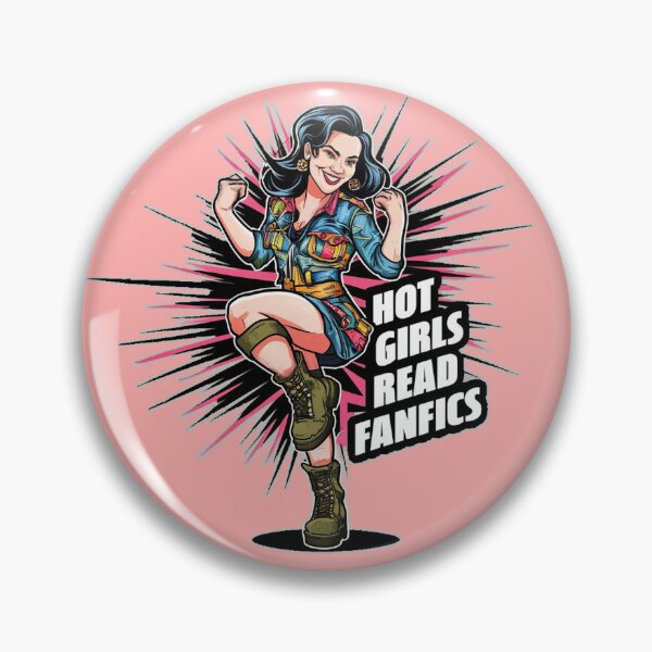 Item preview, Hot Girls Read Fanfics designed and sold by Corpsecutter.
