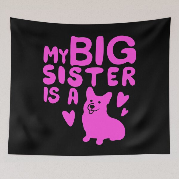 Item preview, Big Sister Dog designed and sold by DrawsCutePaws.
