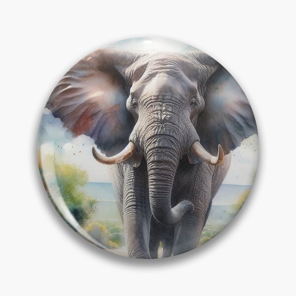 Item preview, Tusker Majesty: Bull Elephant in All Its Glory designed and sold by The Digital Compass.
