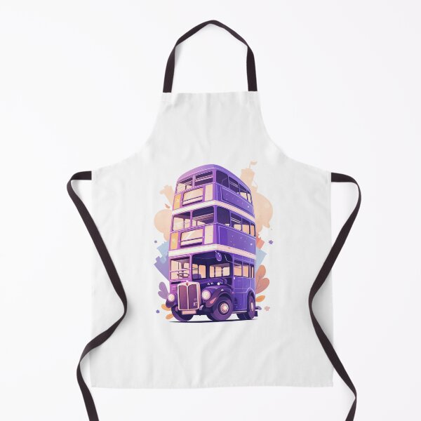 Item preview, Purple Triple Decker Bus - Fantasy designed and sold by Fenay Designs.