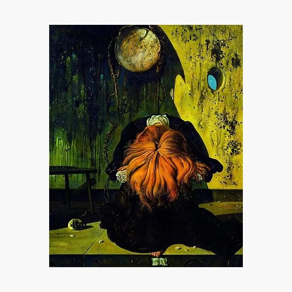 Item preview, Sunset Medusa by Eugene Berman 1945 designed and sold by Arwen-Art.