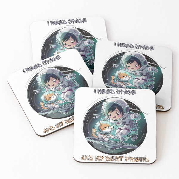Item preview, I need space and My best Friend designed and sold by TomaszMaternia.